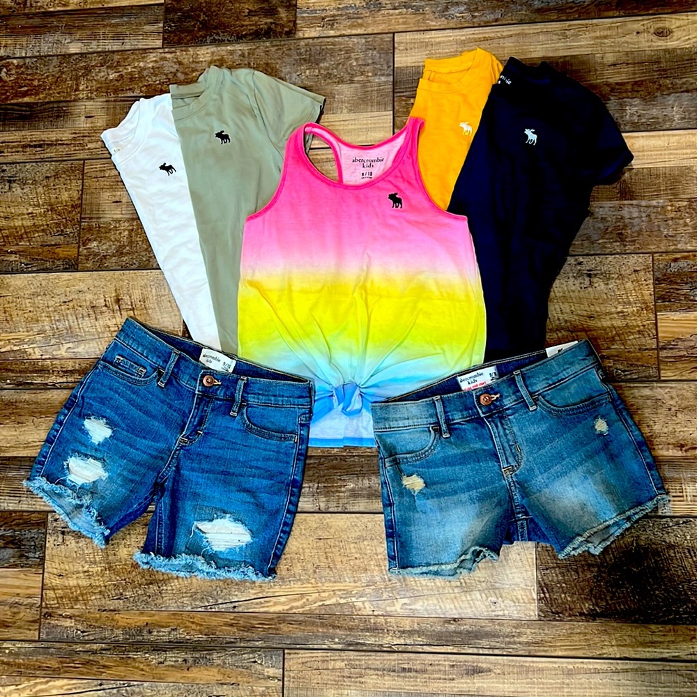 Lot of Abercrombie girl size 9/10